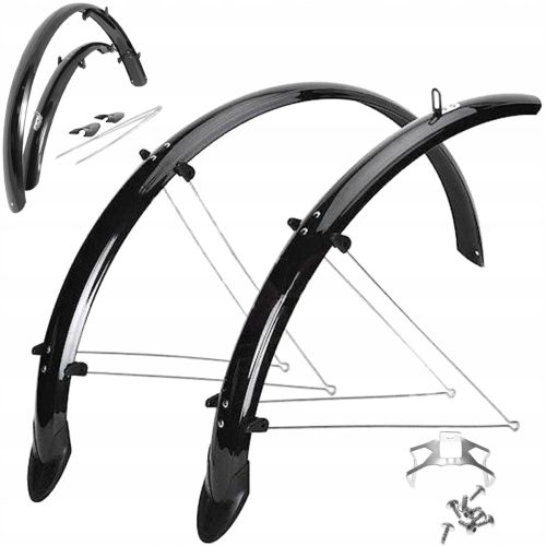 Blatobran Orion Set za bicikle 26" 53 mm crni