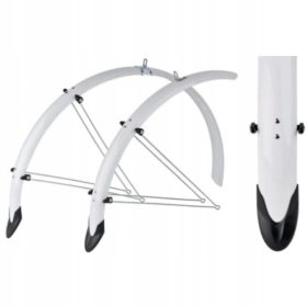   Bijeli set blatobrana ORION GRIP za bicikle 26''x53mm