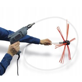 Mehanička četka za čišćenje dimnjaka, 6 m