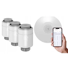 Smart Home 3x Termostatska Glava + Centrala