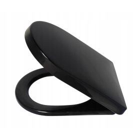 Estiva Brza Nova Crna WC Daska, Polipropilen