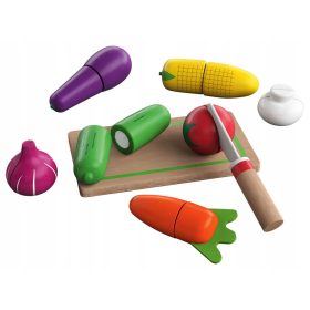  Set za rezanje povrća od 16 dijelova s drvenim povrćem i voćem za rezanje
