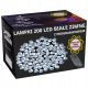 LED Božićne lampice za vanjsku upotrebu 15m 200 komada hladno bijele svjetlosti