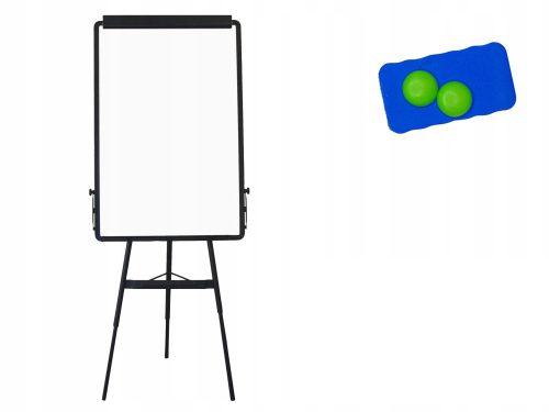 Stalak za flipchart s pločom 60x90 + spužva, magneti
