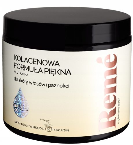 Remé Kolagen - Kompleksowa Formuła Piękna, 30 Porcji, Neutralny Smak