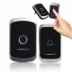 Dvokomponentno bežično zvono Simplit A2 - vodootporno IP44, domet 280m, 110 dB