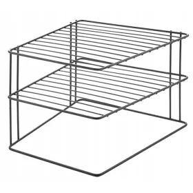 Stalak za kuhinjske ormariće Metaltex LAVA 25x25x19 cm crni