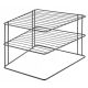 Stalak za kuhinjske ormariće Metaltex LAVA 25x25x19 cm crni
