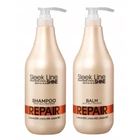   Regenerirajući šampon Stapiz Sleek Line Repair za hidrataciju i obnovu 1L