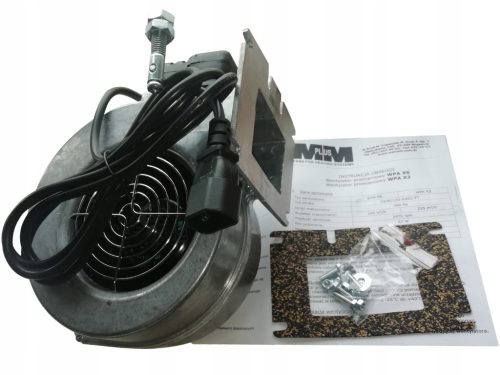 Visokoučinkoviti ventilator za ložište kotla WPA x2 WPA 120 67W