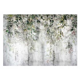   FOTO TAPETE LIŠĆE BETON PRIRODA ZIDNE TAPETE SPAVAĆA SOBA DNEVNI BORAVAK 368x254