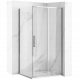 Rea Rapid tuš kabina s krilnim vratima 130 x 80 cm