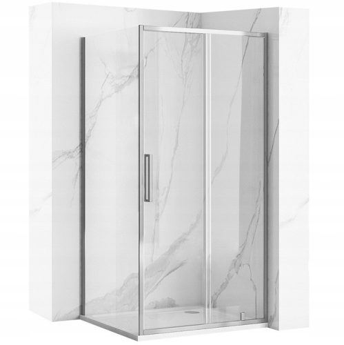 Rea Rapid tuš kabina s krilnim vratima 140 x 100 cm