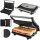 Električni roštilj s tosterom Grill Bass BH 10394 1000 W srebrna/siva 4w1