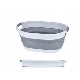 FHBabyLand ovalna posuda 25 l, nijanse sive