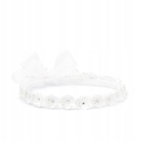 Vijenac za prvu pričest s bijelim cvjetovima WK-166