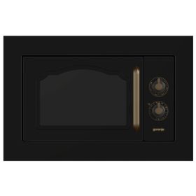    GORENJE BM235CLB RETRO ugradbena mikrovalna pećnica Black 23L Grill