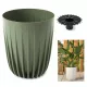 Vrtna posuda - Lamela saksija 30 cm x 30 x 35,6 cm promjer 30 cm plastične nijanse zelene
