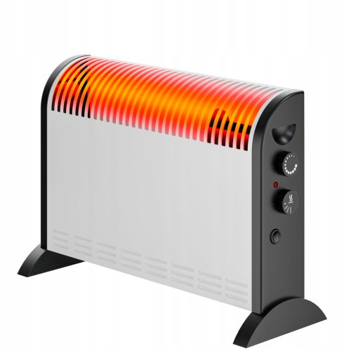 Električni konvektorski grijač Extralink 2000 W bijelo-crni