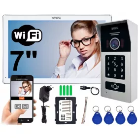   Digitalni 2-žilni WiFi video portafon 5TECH TWIN 7''