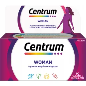   Centrum Woman, Kompletan Set Vitamina i Minerala za Žene, 90 Tableta