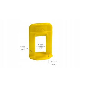 Undertag stezaljke/kopče za izravnavanje pločica 500 kom.