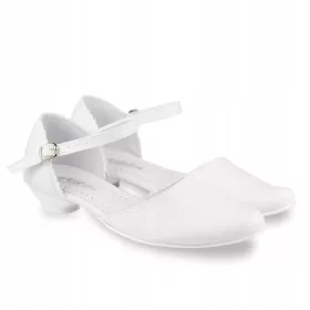   Bijele cipele za prvu pričest za djevojčice KBD-700, veličina 32