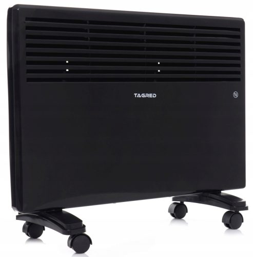 TAGRED 1500 W Električni Konvektorski Grijač, Crna