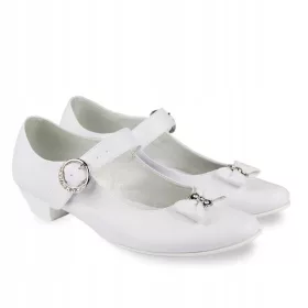 Prikladne bele cipele za djevojčice KBD-903 - Veličina 38