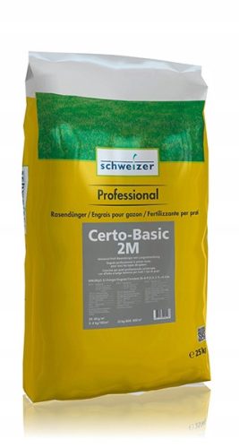 Nawóz za travnjak Schweizer Certo Basic 2M 25 kg