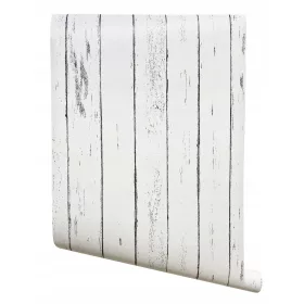 Tapeta za zid WHITE WOOD BOARD T19302