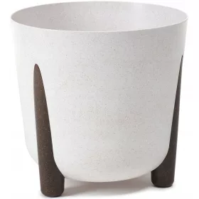    BratGO saksija 26 cm x 26 x 25,3 cm promjer 26 cm plastična bijela
