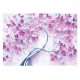 3D FLOWERS TREE foto tapeta za spavaću sobu 312x219