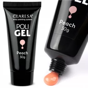 CLARESA POLI GEL AKRILNI GEL ZA NOKTE BRESKVA 30G