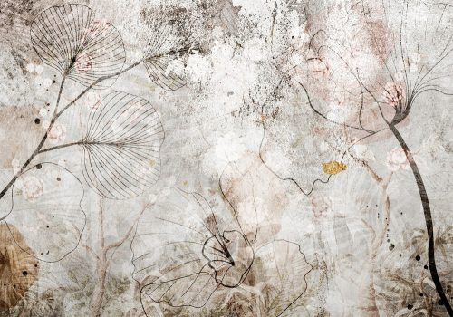 FOTO TAPETA CVIJEĆE LIŠĆE 400x280 bA-10395-aa