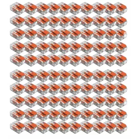   Brza spojnica za kabele WAGO 221-412 2x0,14-4 mm² / 2.100 kom.