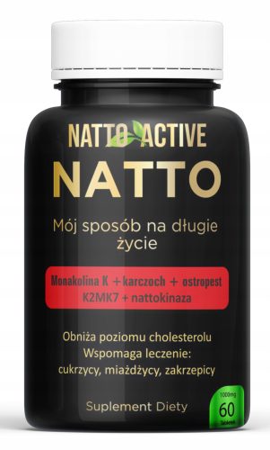 Natto Active: Prirodni Dodatak Prehrani za Održavanje Razine Kolesterola