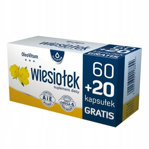 Oleofarm Noćurak Kapsule, 80 kom