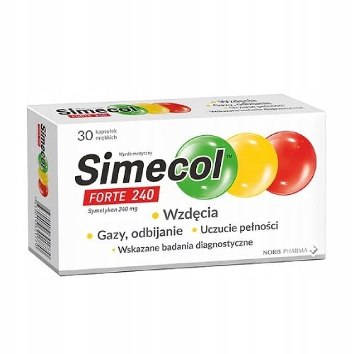 Simecol Forte za nadutost 240 30 kapsula