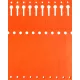  TYVEK ETIKETE 12,7x160mm 2500 kom NARANČASTE