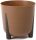  BratGO saksija 34 cm x 34 x 32 cm promjer 34 cm plastične nijanse smeđe i bež boje