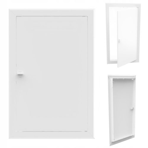 Bobimarket Premium Metalna Revizijska Vrata 50x80 cm Bijela