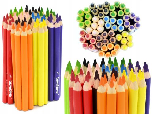 Veliki set kreda, 10 boja, 60 komada
