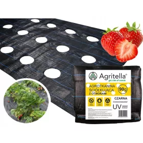   Agrotekstil - Agrotella tkanina za malčiranje (protiv korova) Agritella crna 320 x 1000 cm 90 g/m²