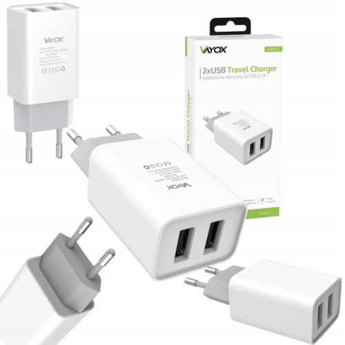 Vayox Duo USB 2.1A Mrežni Punjač
