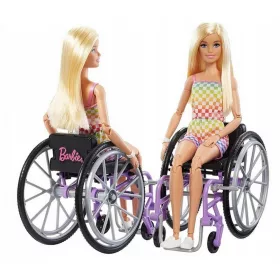    Barbie Fashonistas lutka u invalidskim kolicima Karirana odjeća HJT13