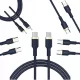 Vayox USB tip C - USB tip C kabel 1 m, tamnoplavi