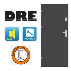 Lijeva vrata vanjska DRE 80 cm