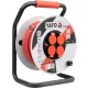  Yato produžni kabel 30 m, 4 utičnice, bijele boje