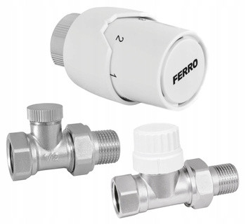 Ferro ZTM20 Termostatski Set za Ravne Radijatore
